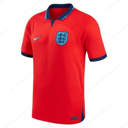 Futbalové tričko Anglicko Vonkajšia Verzia pre hráča Futbalové košele 2022