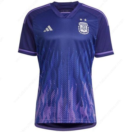 Futbalové tričko Argentína Vonkajšia Futbalové košele 2022