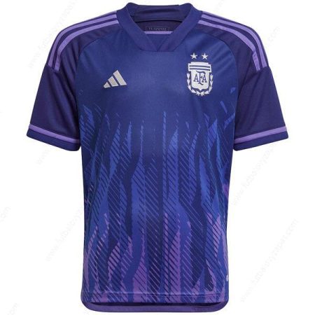 Futbalové tričko Argentína Vonkajšia Verzia pre hráča Futbalové košele 2022