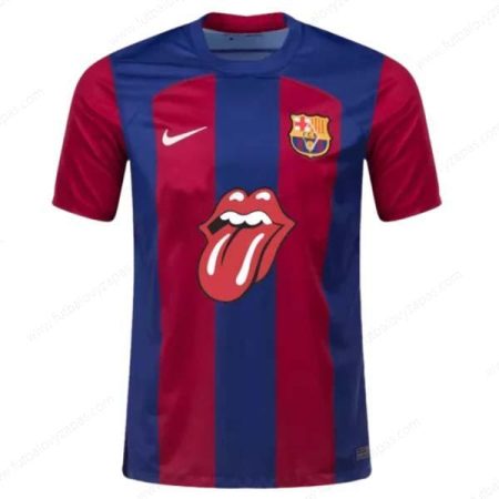 Futbalové tričko Barcelona Domáca Rolling Stones Futbalové košele 23/24