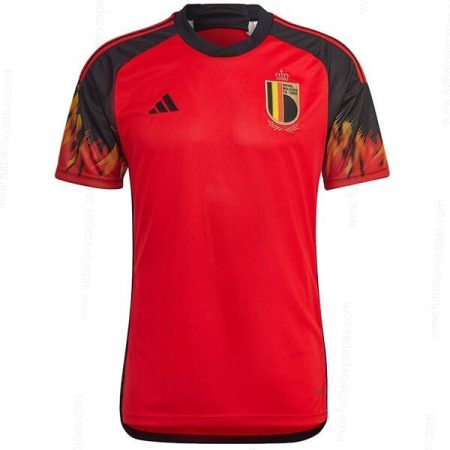 Futbalové tričko Belgicko Domáca Futbalové košele 2022
