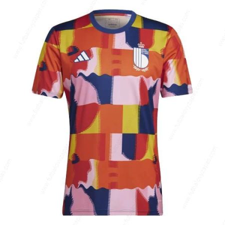 Futbalové tričko Belgicko Pre Match Training Futbalový dres