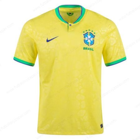 Futbalové tričko Brazília Domáca Futbalové košele 2022