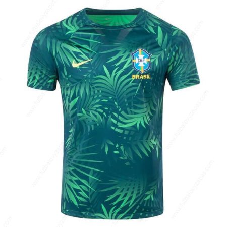 Futbalové tričko Brazília Pre Match Training Futbalový dres
