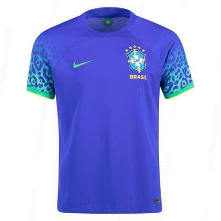 Futbalové tričko Brazília Vonkajšia Futbalové košele 2022