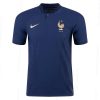 Futbalové tričko Francúzsko Domáca Verzia pre hráča Futbalové košele 2022