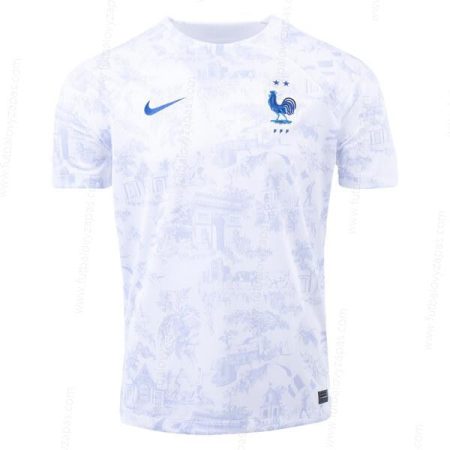 Futbalové tričko Francúzsko Vonkajšia Futbalové košele 2022