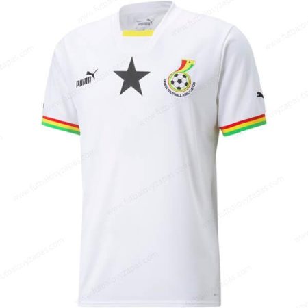 Futbalové tričko Ghana Domáca Futbalové košele 2022