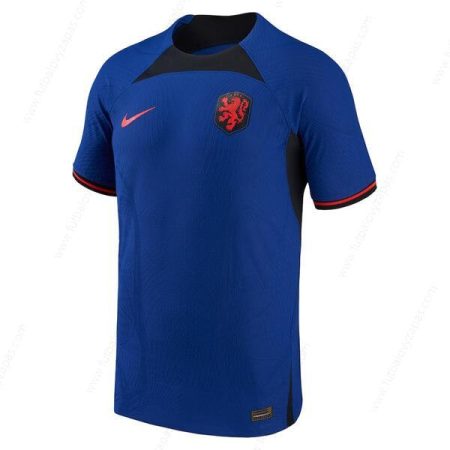 Futbalové tričko Holandsko Vonkajšia Verzia pre hráča Futbalové košele 2022