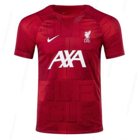 Futbalové tričko Liverpool Pre Match Training Futbalový dres – Červená