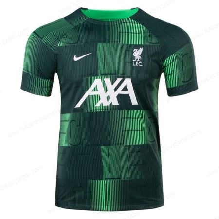 Futbalové tričko Liverpool Pre Match Training Futbalový dres – Zelená