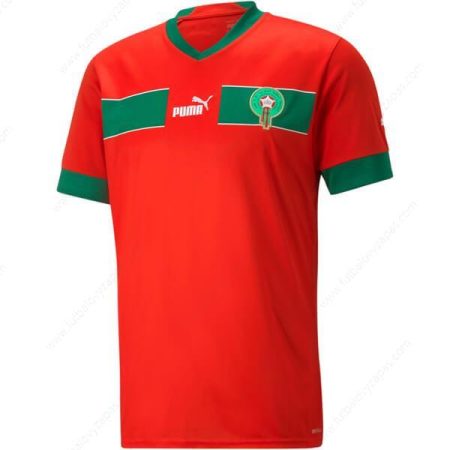 Futbalové tričko Maroko Domáca Futbalové košele 2022