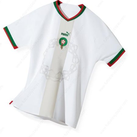 Futbalové tričko Maroko Vonkajšia Futbalové košele 2022
