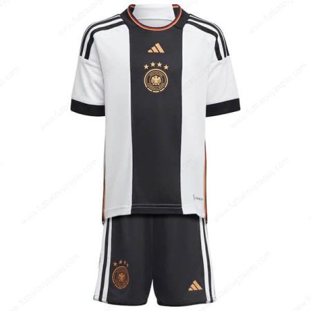 Futbalové tričko Nemecko Domáca Detská futbalová súprava 2022