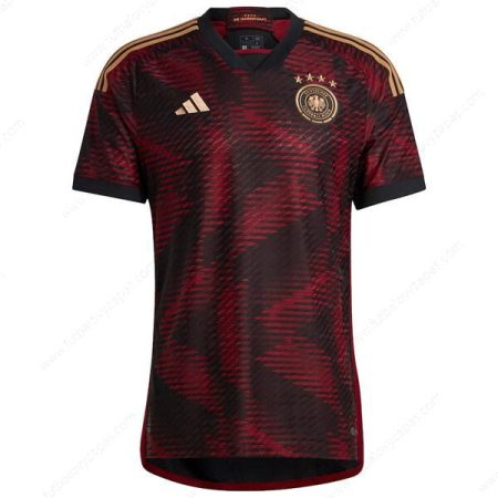 Futbalové tričko Nemecko Vonkajšia Verzia pre hráča Futbalové košele 2022