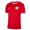 Futbalové tričko Poľsko Vonkajšia Futbalové košele 2022