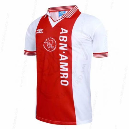 Futbalové tričko Retro Ajax Domáca Futbalové košele 95/96