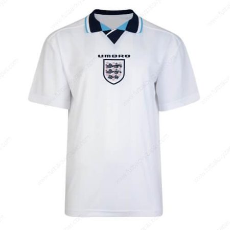 Futbalové tričko Retro Anglicko Domáca Futbalové košele 1996