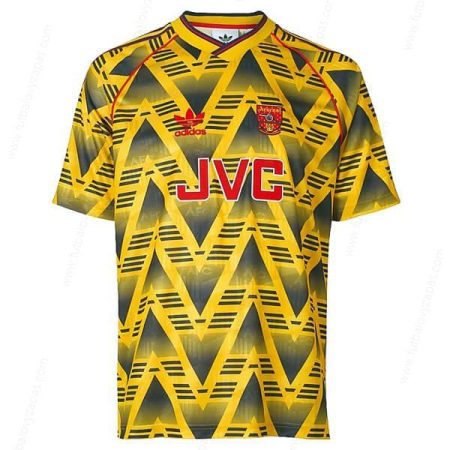 Futbalové tričko Retro Arsenal Bruised Banana Vonkajšia Futbalové košele 91/93