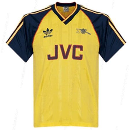 Futbalové tričko Retro Arsenal Vonkajšia Futbalové košele 88/89