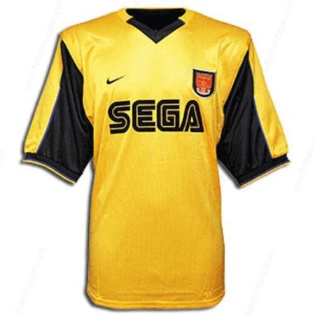 Futbalové tričko Retro Arsenal Vonkajšia Futbalové košele 99/01
