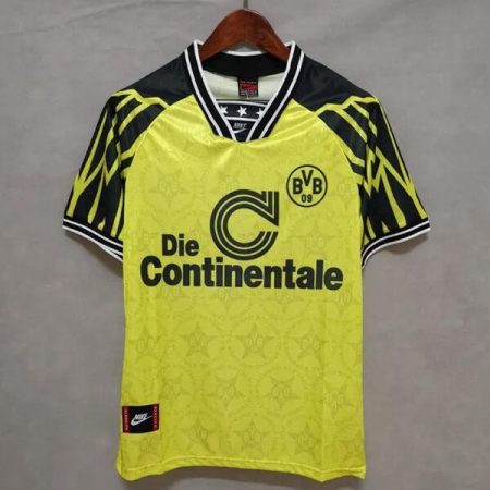 Futbalové tričko Retro Borussia Dortmund Domáca Futbalové košele 1994