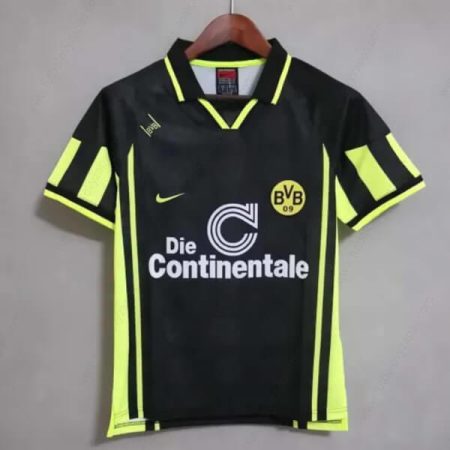 Futbalové tričko Retro Borussia Dortmund Vonkajšia Futbalové košele 1996