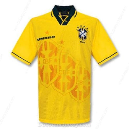 Futbalové tričko Retro Brazília Domáca Futbalové košele 1994