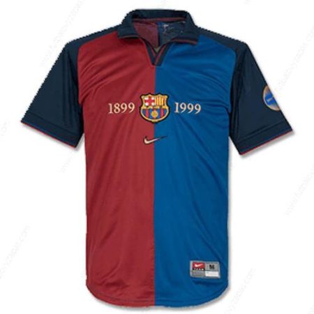 Futbalové tričko Retro FC Barcelona Centenary Domáca Futbalové košele 1999