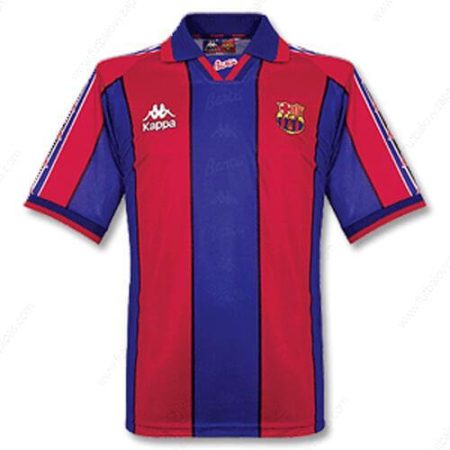 Futbalové tričko Retro FC Barcelona Domáca Futbalové košele 96/97