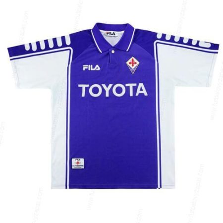 Futbalové tričko Retro Fiorentina Domáca Futbalové košele 1999/00