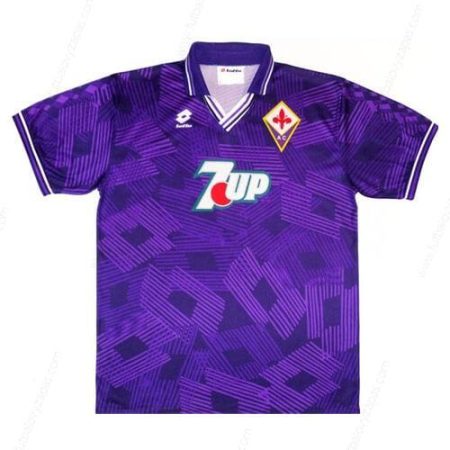 Futbalové tričko Retro Fiorentina Domáca Futbalové košele 92/93