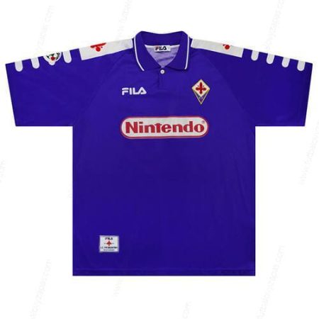 Futbalové tričko Retro Fiorentina Domáca Futbalové košele 98/99