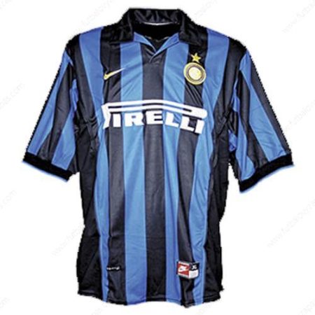 Futbalové tričko Retro Inter Milan Domáca Futbalové košele 98/99