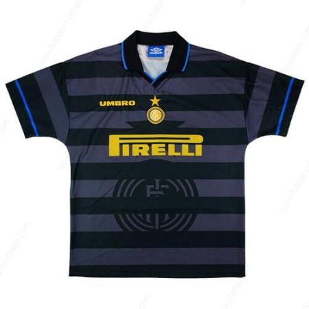 Futbalové tričko Retro Inter Milan Tretia Futbalové košele 98/99