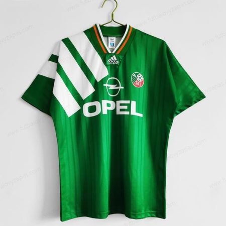 Futbalové tričko Retro Írsko Domáca Futbalové košele 1992