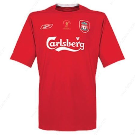 Futbalové tričko Retro Liverpool Domáca Futbalové košele 05/06