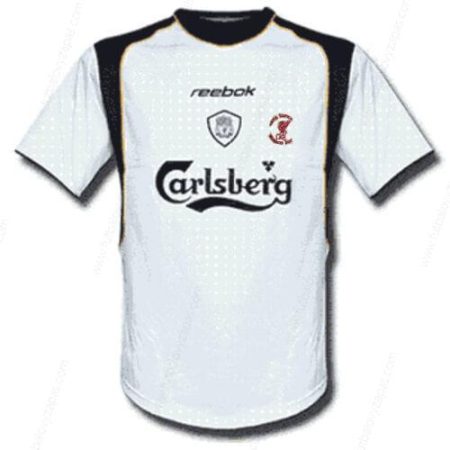 Futbalové tričko Retro Liverpool Vonkajšia Futbalové košele 01/02