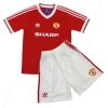 Futbalové tričko Retro Manchester United Domáca Detská futbalová súprava 86