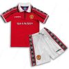 Futbalové tričko Retro Manchester United Domáca Detská futbalová súprava 98/99
