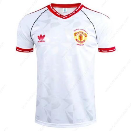 Futbalové tričko Retro Manchester United European Cup Futbalové košele 1991
