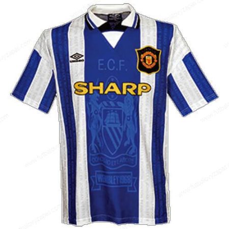 Futbalové tričko Retro Manchester United Tretia Futbalové košele 94/96