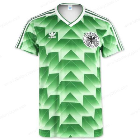 Futbalové tričko Retro Nemecko Vonkajšia Futbalové košele 1990