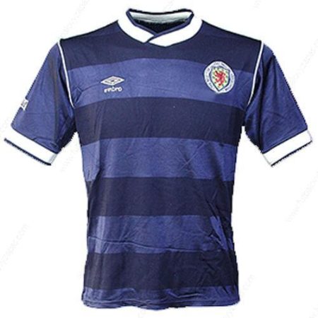 Futbalové tričko Retro Škótsko Domáca Futbalové košele 86