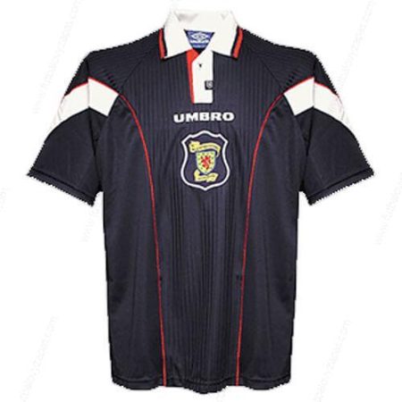 Futbalové tričko Retro Škótsko Domáca Futbalové košele 96/97
