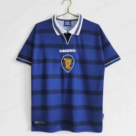 Futbalové tričko Retro Škótsko Domáca Futbalové košele 98