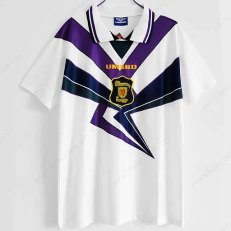 Futbalové tričko Retro Škótsko Tretia Futbalové košele 91/93
