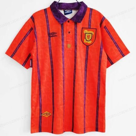 Futbalové tričko Retro Škótsko Vonkajšia Futbalové košele 93/94