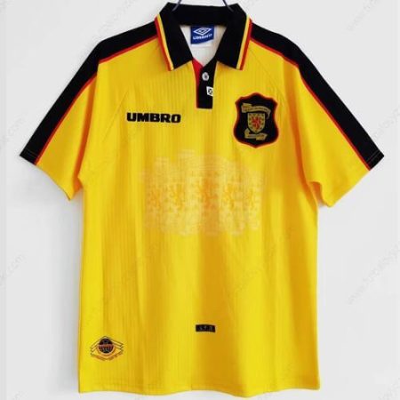 Futbalové tričko Retro Škótsko Vonkajšia Futbalové košele 97/98