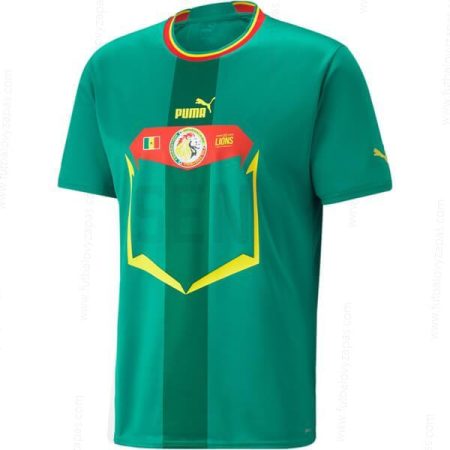 Futbalové tričko Senegal Vonkajšia Futbalové košele 2022